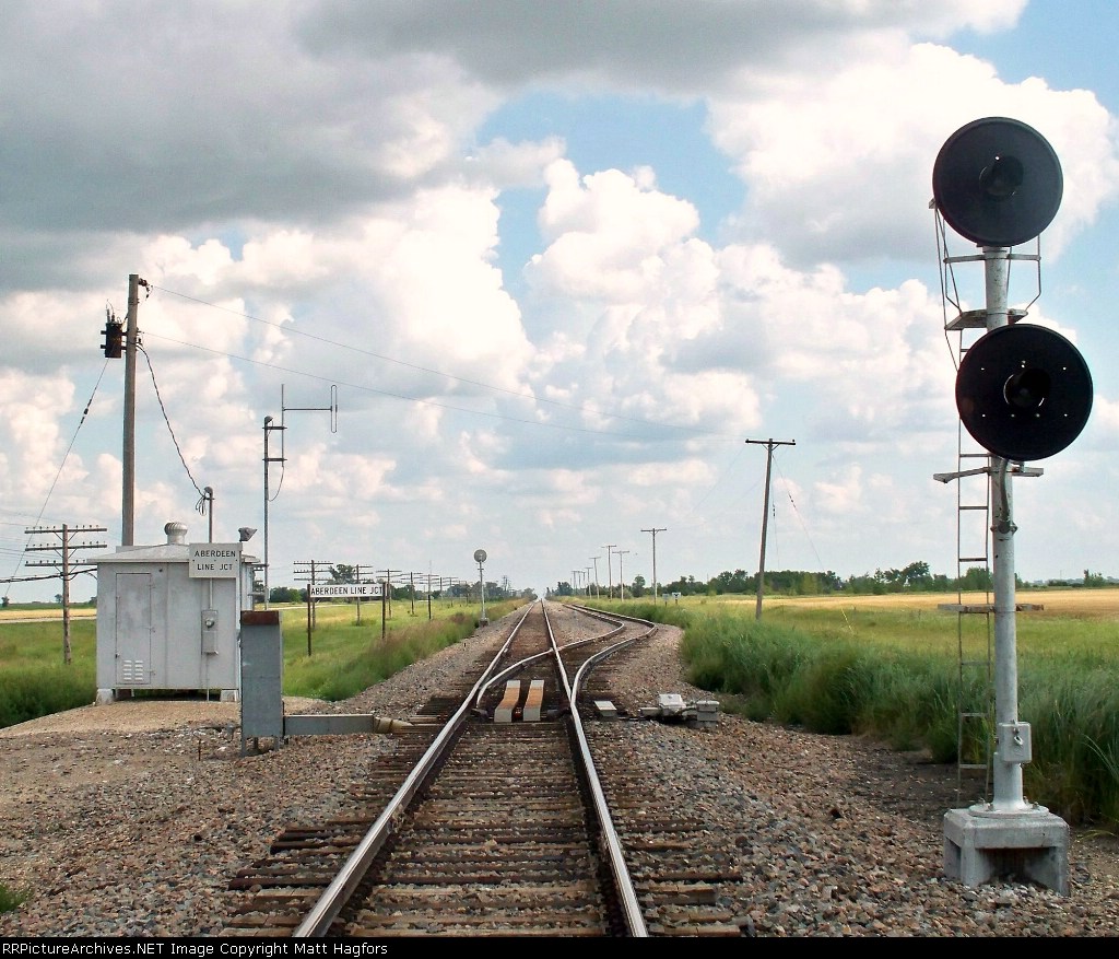 BNSF "Aberdeen Line JCT" Morris Sub. 